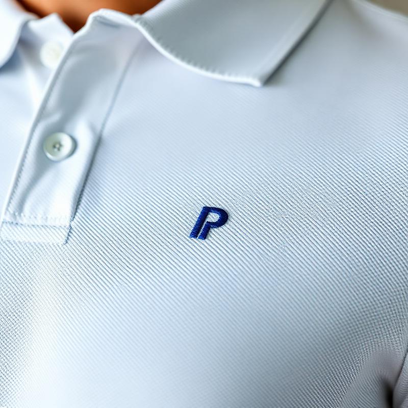 Besticktes Poloshirt mit Logo